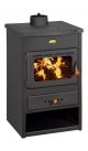 Kaminöfen mit Kochplatte Prity K1 CP - Gusseisen-Oberseite, 9 kW